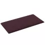 Pannelli Murali 12 pz Viola 30x15 cm Tessuto 0,54 m²