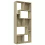 Libreria Rovere Sonoma 67x24x161 cm in Truciolato