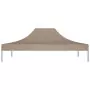 Tetto per Tendone per Feste 4x3 m Grigio Talpa 270 g/m²