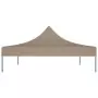 Tetto per Tendone per Feste 4x3 m Grigio Talpa 270 g/m²