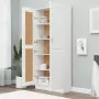 Libreria Bianca 82,5x30,5x185,5 cm in Truciolato