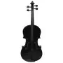 Set Completo Violino con Arco e Mentoniera Nero 4/4