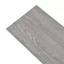 Listoni Pavimento Autoadesivi PVC 5,21 m² 2 mm Grigio Scuro