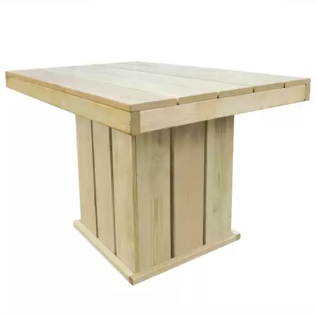 Tavolo da Giardino 110x75x74 cm Legno di Pino Impregnato