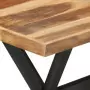 Tavolo da Pranzo 120x60x75 cm Legno Massello con Finitura Miele