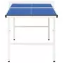 Tavolo da Ping Pong con Rete 5 Piedi 152x76x66 cm Blu