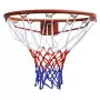 Set Canestro da Basket con Rete Arancione 45 cm