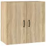 Armadietto a Muro Rovere Sonoma 60x31x60 cm Legno Multistrato