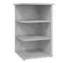 Credenza Grigio Cemento 35x35x55 cm in Truciolato