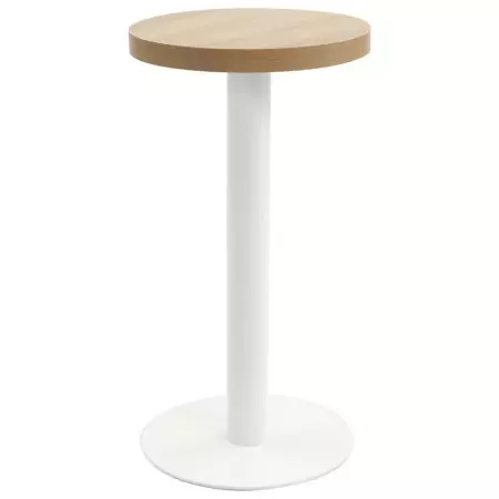 Tavolo da Bistrot Marrone Chiaro 40 cm in MDF