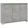 Credenza Grigio Cemento 102x33x75 cm in Truciolato