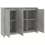 Credenza Grigio Cemento 102x33x75 cm in Truciolato