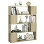 Libreria/Divisorio Rovere Sonoma 100x24x124 cm