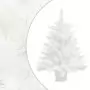 Set Albero Natale Artificiale con LED e Palline Bianco 65 cm