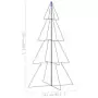 Albero di Natale a Cono 360 LED per Interni Esterni 143x250 cm