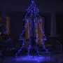 Albero di Natale a Cono 240 LED per Interni Esterni 118x180 cm