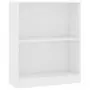 Libreria Bianca 60x24x74,5 cm in Legno Multistrato