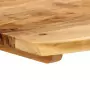 Tavolo da Pranzo 140x70x76 cm in Legno Massello di Acacia