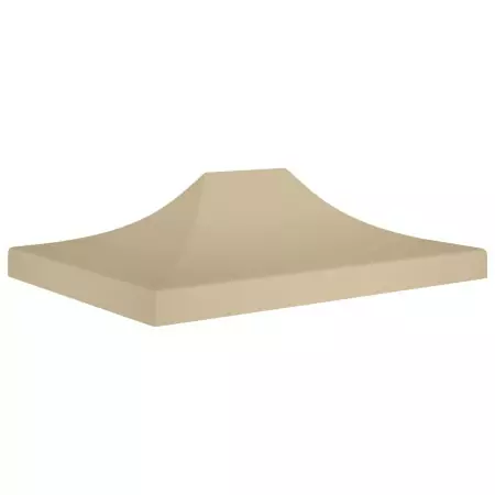 Tetto per Tendone per Feste 4,5x3 m Beige 270 g/m²