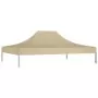 Tetto per Tendone per Feste 4,5x3 m Beige 270 g/m²