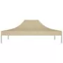 Tetto per Tendone per Feste 4,5x3 m Beige 270 g/m²