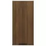 Mobile da Bagno a Parete Rovere Marrone 32x20x67 cm