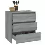 Credenza Grigio Sonoma 70x41x75 cm in Truciolato