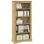 Libreria 5 Ripiani Pino Messicano Corona Range 81x40x170 cm