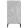 Credenza Grigio Cemento 104x35x70 cm in Truciolato