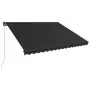 Tenda da Sole Retrattile Manuale 450x300 cm Antracite