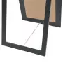 Specchio a Pavimento in Stile Barocco 160x40 cm Nero