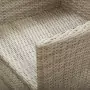 Sedie da Giardino Reclinabili 2 pz con Cuscini Polyrattan Beige