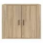 Credenza Rovere Sonoma 80x33x70 cm in Legno Multistrato