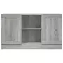 Credenza Grigio Sonoma 120x30,5x70 cm in Legno Multistrato