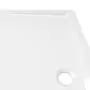 Piatto Doccia in ABS Rettangolare Bianco 70x120 cm