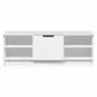 Mobile Porta TV Bianco 102x35,5x36,5 cm in Legno Multistrato