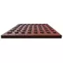 Piastrelle Anticaduta 24 pz in Gomma 50x50x3 cm Rosse