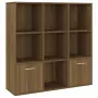 Libreria Rovere Marrone 98x30x98 cm