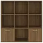 Libreria Rovere Marrone 98x30x98 cm