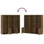 Libreria Rovere Marrone 98x30x98 cm