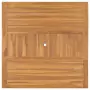 Tavolo da Giardino 150x150x76 cm in Legno Massello di Teak