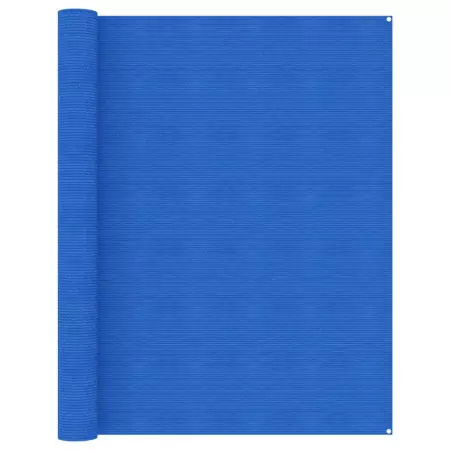 Tappeto da Tenda 250x500 cm Blu