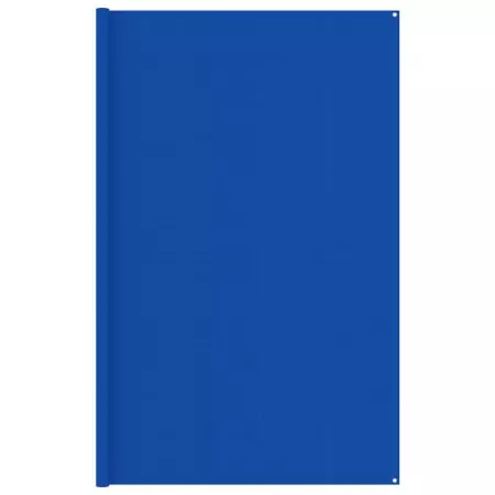 Tappeto da Tenda 300x500 cm Blu in HDPE
