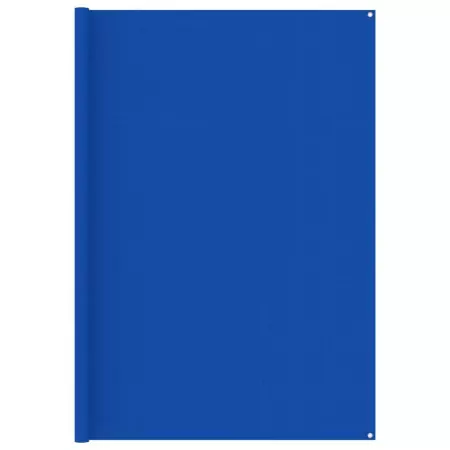 Tappeto da Tenda 250x600 cm Blu in HDPE