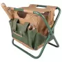 Esschert Design Borsa per Attrezzi da Giardinaggio e Sgabello GT01