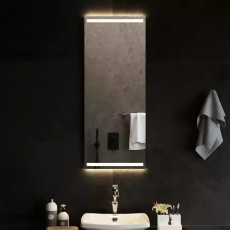 Specchio da Bagno con Luci LED 40x100 cm