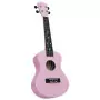 Set Ukulele Soprano con Borsa per Bambini Rosa 23"