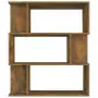 Libreria/Divisorio Rovere Fumo 80x24x96 cm in Legno Multistrato