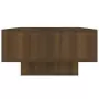 Tavolino Salotto Rovere Marrone 105x55x32 cm Legno Multistrato