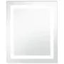 Specchio da Parete a LED per Bagno con Sensore Tattile 50x60cm